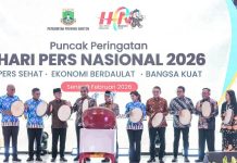 Pemerintah Perkuat Peran Pers Dan Literasi DiGital Dipuncak HPN 2026 DiBanten