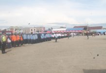 Upacara Detik-Detik Hut Mateng Ke-5 Di Topoyo