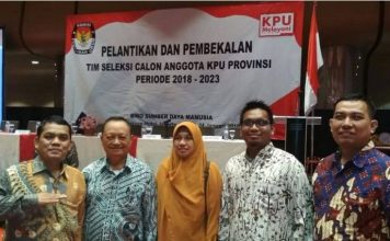 52 Bakal calon Anggota Kpu Sulbar 2018-2023 Lolos Seleksi Administrasi.