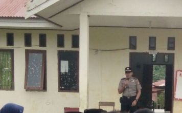 Kasat Binmas Polres Metro Mamuju Berikan Penyuluhan Bahayanya Paham Radikalisme Kepada Pelajar