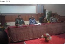 Bupati Mamuju Gelar Jumpa Pers Menjelang Idul Fitri 1439 H.
