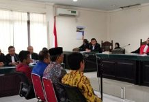 Putusan Empat Terdakwa Mantan Ketua DPRD Sulbar Dipengadilan Tipikor Di Tunda