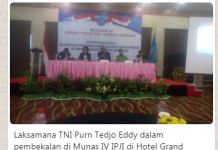 Laksamana Tedjo:”Jurnalis Dan Penulis Harus Jujur Dan Profesional”