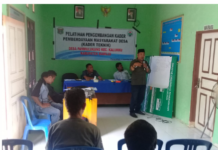 Desa Pammulukang Gelar Pelatihan Kader Teknik Bersama Pendamping Desa.