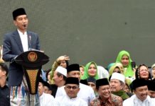 Presiden Jokowi Hadiri Peringatan Harlah Ke-73 Muslimat NU di GBK
