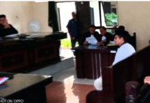 Rahmadsyah Ketua BPN Batubara Jalani Sidang Perdana, Dibela Dan Dipantau Oleh Puluhan Pengacara