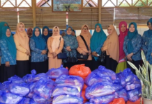 Kolaborasi TP PKK dan Darma Wanita Persatuan Mamuju anjangsana bawa misi kemanusiaan