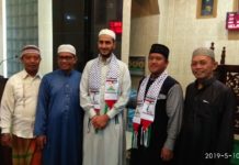 Jemaah Sholat Shubuh Btn Axuri Kedatangan Tamu Dari Palestina