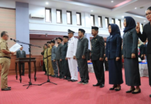 Mengisi Jabatan Kosong, Bupati Mamuju Lantik Pejabat Administrator
