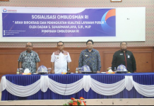 Disosialisasi Ombudsman RI, Lukman Harap Bupati Mamuju Bisa Meneruskan Perjuangan
