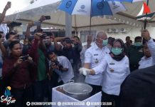 Pemusnahan Barang Bukti Narkotika Jenis Sabu Sabu Di Halaman Kantor BNN Sulbar