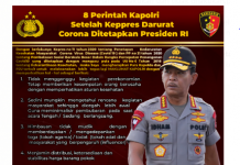 Arahan Kapolri kepada Pejabat Utama Mabes Polri dan KAPOLDA seluruh Indonesia.