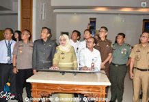 Dinas Kominfo Sulbar Dan Icon Plus Launching Layanan Internet Desa Marasa