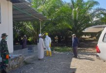 PDP SA dari desa Bunde akhirnya dinyatakan Positif dan langsung dijemput