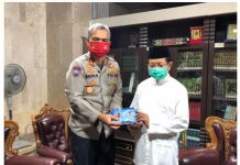 DIRBINMAS POLDA METRO JAYA SILAHTURAHMI KEPADA IMAM BESAR MASJID ISTIQLAL JAKARTA, Prof Dr Nasarudin Umar MA.