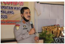 Kabaharkam Polri Kunker Dan Monitoring Dikampung Tanggung Desa Sitirejo Jatim.