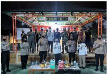 Antisipasi Angka Kriminal Dimasa Pendemi Covid,Dirbinmas PMJ, Kombes Pol. Badya Wijaya, S.H, M.H Tinjau Pos Kamling