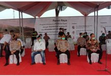 Sinergitas Polri, Astafsus Wapres RI Dan FKDB Dalam Rangka Panen Raya Mewujudkan Ketahanan Pangan Ekonomi Mandiri.