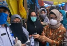 Cegah Covid-19, TP PKK Sulbar Bagikan Masker dan Hand Sanitizer