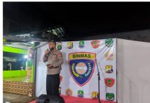 Menjelang New Normal Direktur. Pembinaan Masyarakat Polda Metro Jaya Pantau Pos Kamling.