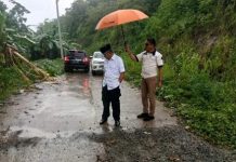 Gubernur Sulbar Tinjau Pembangunan Jalan Beton Kecamatan Ulumanda