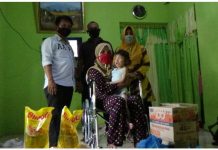 Baharkam Polri Tersentak Pada Bocah Umur 6 Th Asal Hamparan Perak, Mengalami Disabilitas Sejak Lahir.