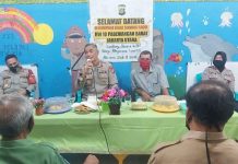 Dirbinmas Bersama Kasubdit Bin Polmas ,Pantau Pos Kamling wilayah Jakarta Utara.