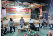 Satgas Nusantara Polri Menggelar Baksos, Bakkes Diwilayah Hukum Polres Tangsel..
