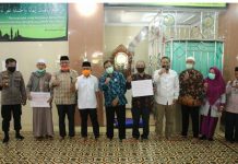 Kakanwil Kemenag Sulbar lakukan Monev di Kantor Kemenag Kabupaten Polman.