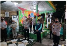 Menindak lanjuti atensi Kapolda Metro Jaya,Direktur Pembinaan Masyarakat melakukan pemantauan kegiatan Pos Kamling.