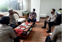 Direktur Binmas Polda Metro Jaya Bertanda Dikantor TVRI