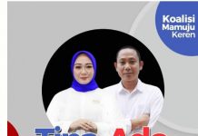 Calon Bupati Hj.Sutinah Suhardi ” Perkenalkan Kartu Mamuju KEREN” Lingkungan Kasiwa Mamuju