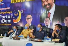 *Semarak Hut Partai Nasdem Yang Ke-9 Dimamuju*