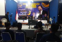*Dewan Pengurus Partai Nasional Demokrat (Nasdem) Gelar Dialog Santai Kaum Millenial*
