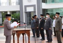 *Gubernur Sulbar Lantik 304 Pejabat,10 Diantaranya Merupakan Pejabat Eselon Dua*