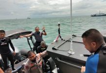*Hari Ke 4 Tgl 12 Jan.2021 Tim Selam Gabungan Ditpolair Baharkam Polri,Brimob,Dit Polair Polda Metrojaya Dan Polda Banten Menyelam Sampai Dua Kali*