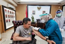 *Komjen Pol Agus Andrianto Dan Para Kakor Jajaran Baharkam Polri Divaksinasi Covid-19 Hari ini*