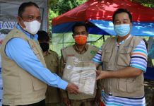 *Kanwil Kemenag Sulbar Terima Bantuan Tenda Dari Karuna Mitta Wijaya*