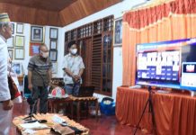 *Gubernur Sulbar Ali baal Masdar Peringati Hut Mamasa Ke-19 Lewat Virtual*