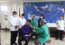 *50 Pejabat Kampus Dan Mahasiswa Lakukan Vaksinasi,Presma BEM STTM Ini Ikhtiar Kami*