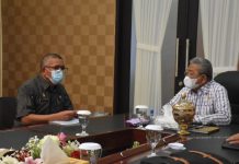 *Pemerintah Pemprov.Sulbar Membahas Terkait Rencana Pt.Waskita Karya Rekonstruksi Pembangunan Kantor Gubernur*