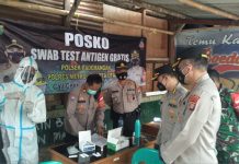 *Irwasda Polda Metrojaya Mengecek Giat Swab Antigen Gratis Di kawasan Kel.Ancol Kec.Pandemangan*