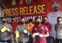Polresta Mamuju Merilis Kronologis Pembunuhan Tukang Ojek Yang Tewas Ditikam Penumpangnya*
