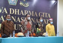 Kakanwil Dukung Duta Sulbar Pada Ajang Utsawa Dharma Gita XIV Tahun 2021