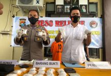 *Gembong Narkoba Di tangkap di Mamuju,1 Kg Lebih Sabu-Sabu Disita*