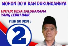 *Mantan Kades Salubarana Dua Priode Kembali Maju Pada Cikades Periode 2021-2026