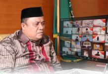 Pantau Progres Sosialisasi SE 16 Tahun 2021, Kanwil Kemenag Sulbar Lakukan MONEV Daring