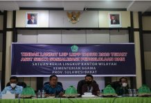 Buka Kegiatan Tindak Lanjut LHP LKPP Tahun 2020, Kabag TU ingin Tuntaskan Masalah BMN Dilingkup Kemenag Sulbar