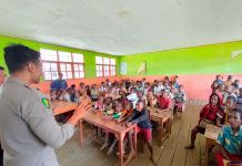 Kasatgas Binmas Ops Damai Cartenz-2022 Wilayah Intan Jaya Gelar Giat Program Keladi Sagu