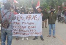 IPPMA-KB Menuntut Dinas Pariwisata Mamasa Untuk Memperhatikan Dayatarik Pariwisata Air Terjun Sambabo